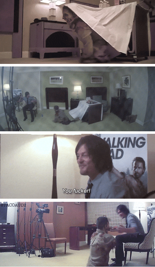 Daryl Dixon Everybody. What A Legend. GIF - Thewalkingdead Funny Zombies GIFs