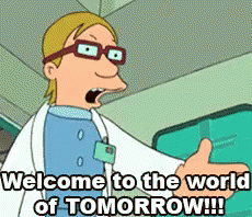 Welcome To The World Of Tomorrow GIF - Futurama Future GIFs