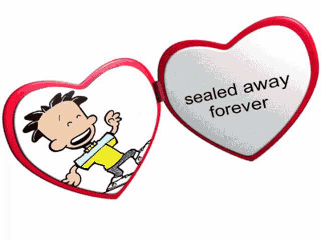 a picture of a boy with the words sealed away forever