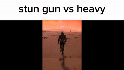 Stun Gun Vs Heavy GIF - Stun Gun Vs Heavy GIFs