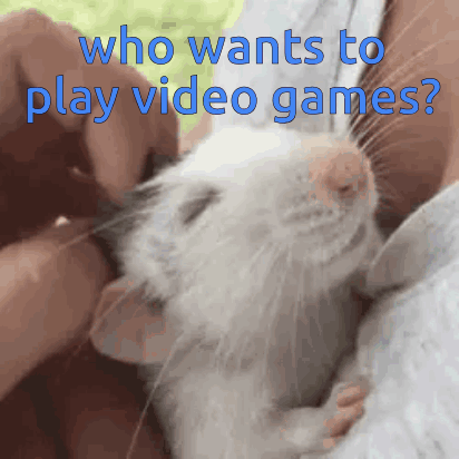 Video Games Rat GIF - Video Games Rat Pets GIFs