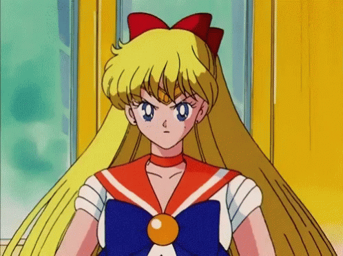 Sailor Venus Sailor Moon GIF - Sailor Venus Sailor Moon Wind GIFs