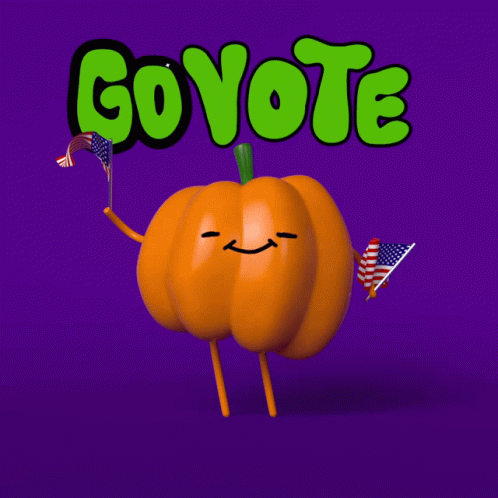 Go Vote Dancing Pumpkin GIF - Go Vote Dancing Pumpkin Pumpkin GIFs