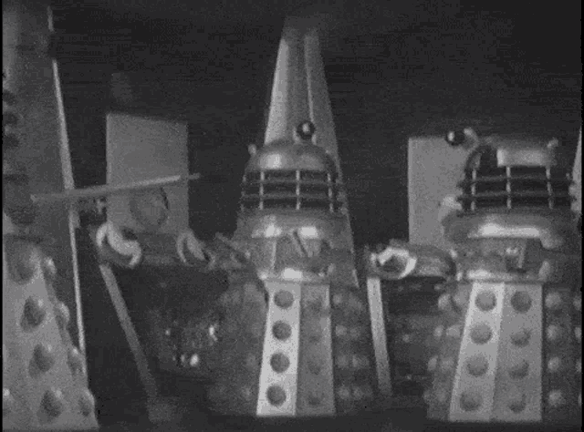 Dalek Doctor Who GIF - Dalek Doctor Who High Fives GIFs