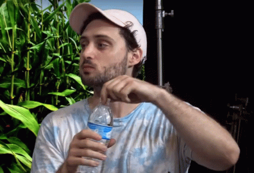 Uncapping Water Bottle Water GIF