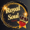 a logo for royal soul family with a heart and a crown
