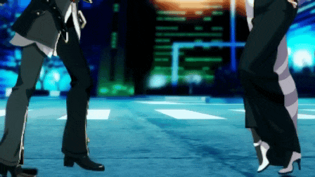 a man and a woman are dancing in a video game scene