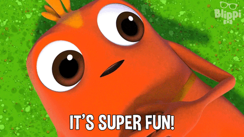 It'S Super Fun Bendjamin GIF - It'S Super Fun Bendjamin Blippi Wonders - Educational Cartoons For Kids GIFs