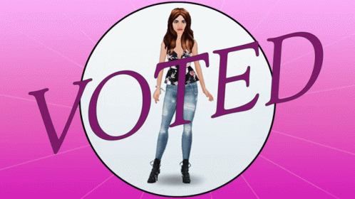 Voted Voted Cgl GIF - Voted Voted Cgl City Girl Life GIFs