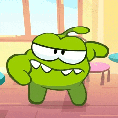 Strong Om Nom GIF - Strong Om Nom Cut The Rope GIFs