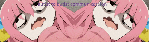a cartoon of a girl with the words " autism to artist communication " at the top