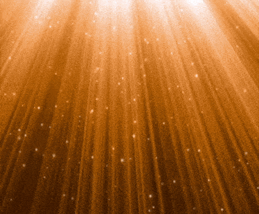 a bright orange background with a lot of lines and stars
