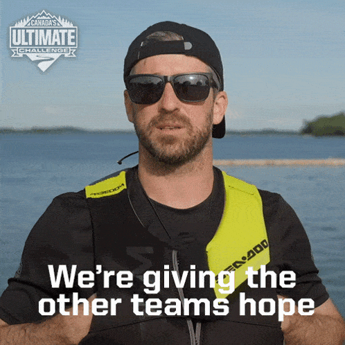 Were Giving Other Teams Hope Bradley Farquhar GIF - Were Giving Other Teams Hope Bradley Farquhar Canadas Ultimate Challenge GIFs