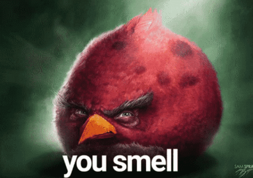 You Smell Stinky GIF - You Smell Stinky Angry Birds GIFs