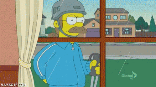 Reaction Simpsons GIF - Reaction Simpsons Ned GIFs