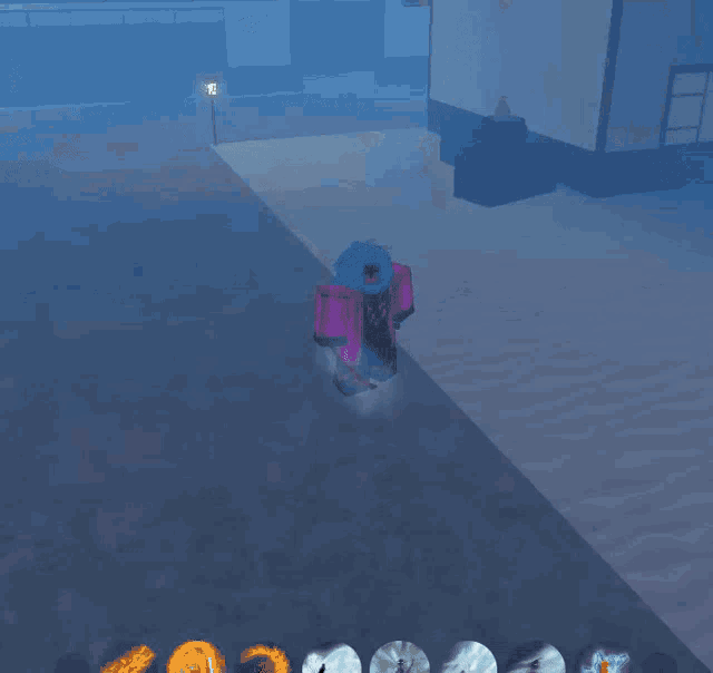 a computer generated image of a glowing sphere in a game