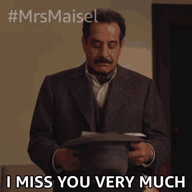 I Miss You Very Much Abe Weissman GIF - I Miss You Very Much Abe Weissman The Marvelous Mrs Maisel GIFs