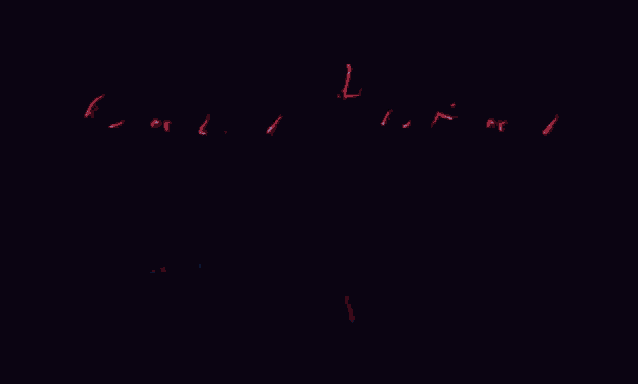 a neon sign that says " only horny " in red and blue