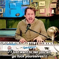 Charlie Kelly Go Fuck Yourselves GIF