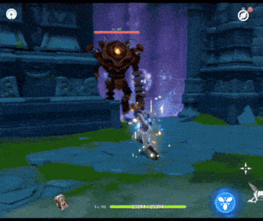 a screenshot of a video game with a lv 88 monster