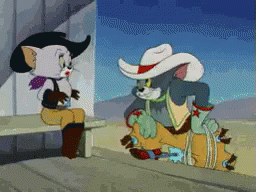 Tom And Jerry Deal With It GIF - Tom And Jerry Deal With It Cowboy GIFs