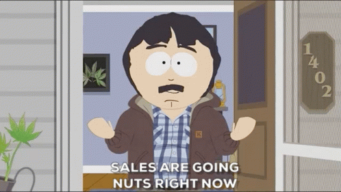Sales Are Going Nuts Right Randy Marsh GIF - Sales Are Going Nuts Right Randy Marsh South Park GIFs