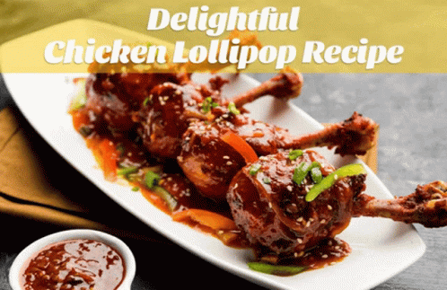 Chicken Lollipop Recipe Fresh Chicken GIF - Chicken Lollipop Recipe Fresh Chicken Chicken Recipes GIFs