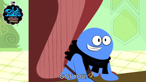 Got You Bloo GIF - Got You Bloo Foster'S Home For Imaginary Friends GIFs