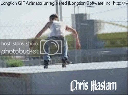 Chris Haslam Skateboarding GIF - Chris Haslam Skateboarding Skater GIFs