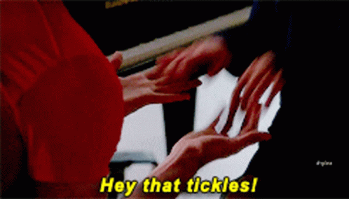 Glee Rachel Berry GIF - Glee Rachel Berry Hey That Tickles GIFs