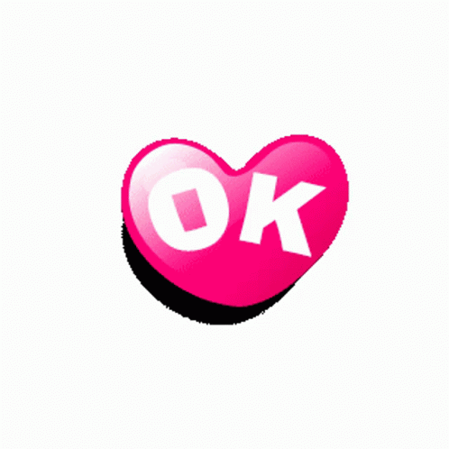 Ok Heart GIF - Ok Heart Pink GIFs