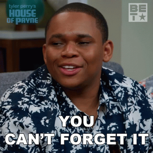 You Cant Forget It Malik Payne GIF - You Cant Forget It Malik Payne House Of Payne GIFs