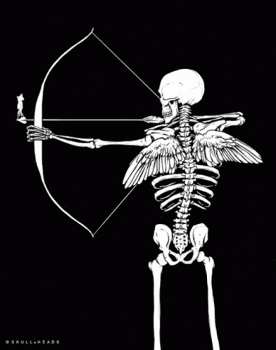 Death Skeleton GIF - Death Skeleton Arrow GIFs