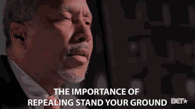 The Importance Of Repealing Stand Your Ground Critical As Life And Death GIF - The Importance Of Repealing Stand Your Ground Critical As Life And Death Stand Your Ground GIFs