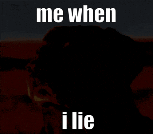 a picture of a dog with the words me when i lie on it