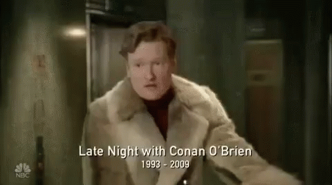 Late Night With Conan O' Brien GIF - Late Night Conan O Brien Hat GIFs