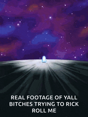 a poster that says real footage of yall bitches trying to roll me