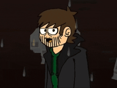 a cartoon of a person with the number 3 on their face