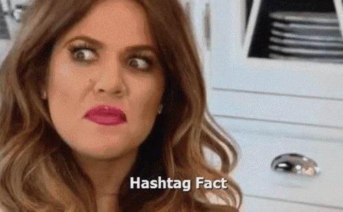 Lady Hashtag GIF - Lady Hashtag Fact GIFs