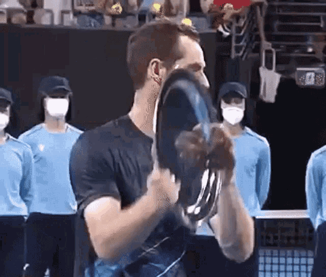 Andy Murray Plate GIF - Andy Murray Plate Tennis GIFs
