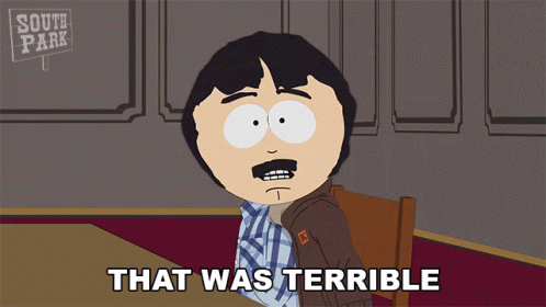That Was Terrible South Park GIF - That Was Terrible South Park S23e6 GIFs