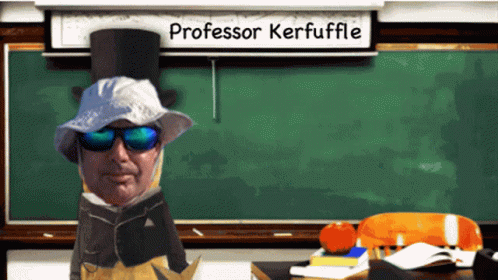 Professor Kerfuffle Professor GIF - Professor Kerfuffle Professor Funny Professor GIFs