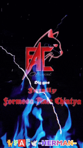 a logo for a company called fac with a lightning bolt coming out of it