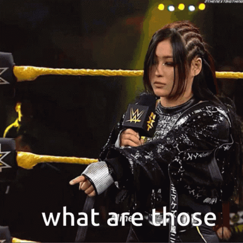 What Are Those Talking GIF - What Are Those Talking Wwe GIFs