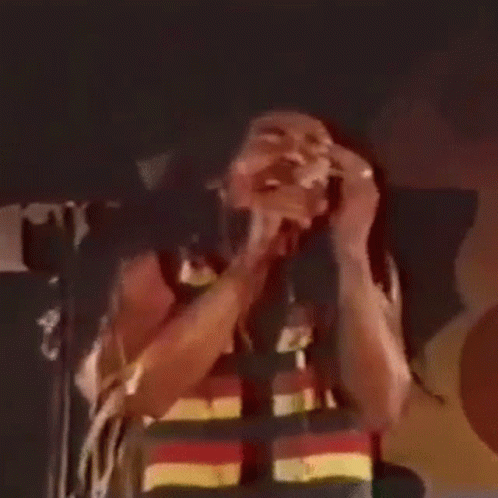 Head Shake Robert Nesta Marley GIF - Head Shake Robert Nesta Marley Bob Marley GIFs