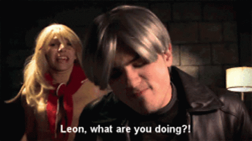 Leon What Are You Doing GIF - Leon What Are You Doing Funny GIFs