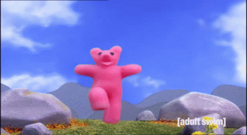 Robot Chicken Gummy Bear GIF - Robot Chicken Gummy Bear Bear Trap GIFs