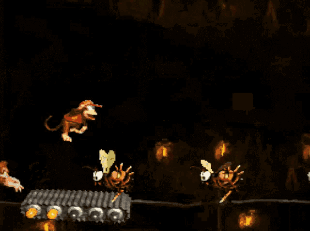 a video game screen shows a yellow square with the letter g on it