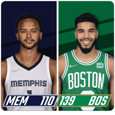 Memphis Grizzlies (110) Vs. Boston Celtics (139) Post Game GIF - Nba Basketball Nba 2021 GIFs