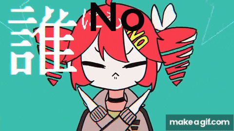 a cartoon of a girl with red hair and the word nov on her head